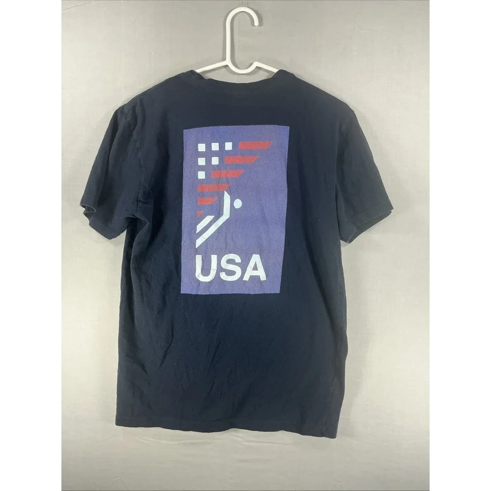 The North Face Mens Black Graphic Print Cotton Short Sleeve T-Shirt Size Medium